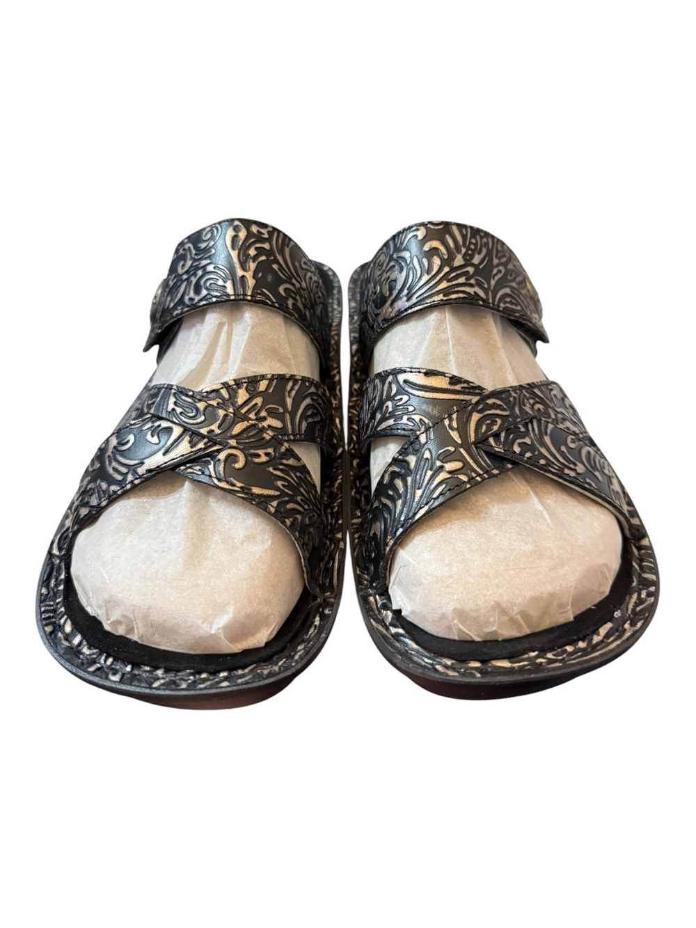 Alegria Victoriah Show Boat Leather Sandals EU 42 US 11.5-12 NIB